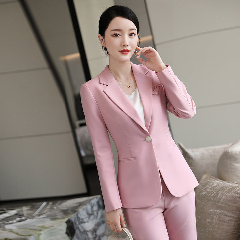 Small Suit Jacket Women Autumn Long-sleeved Ladies Blouse