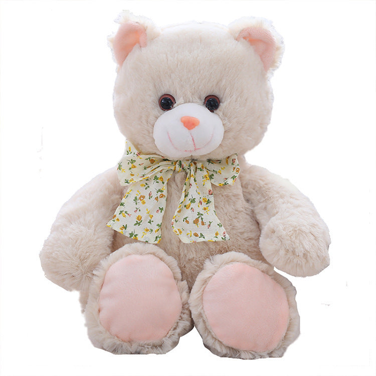 Three-Color Bear Puppy Cat Plush Toy Teddy Bear Doll