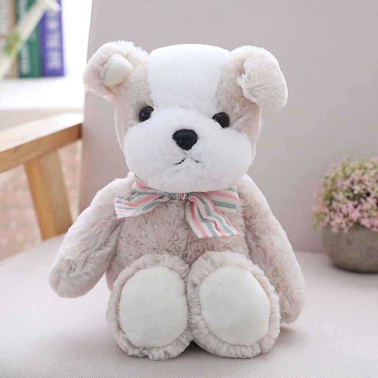 Three-Color Bear Puppy Cat Plush Toy Teddy Bear Doll