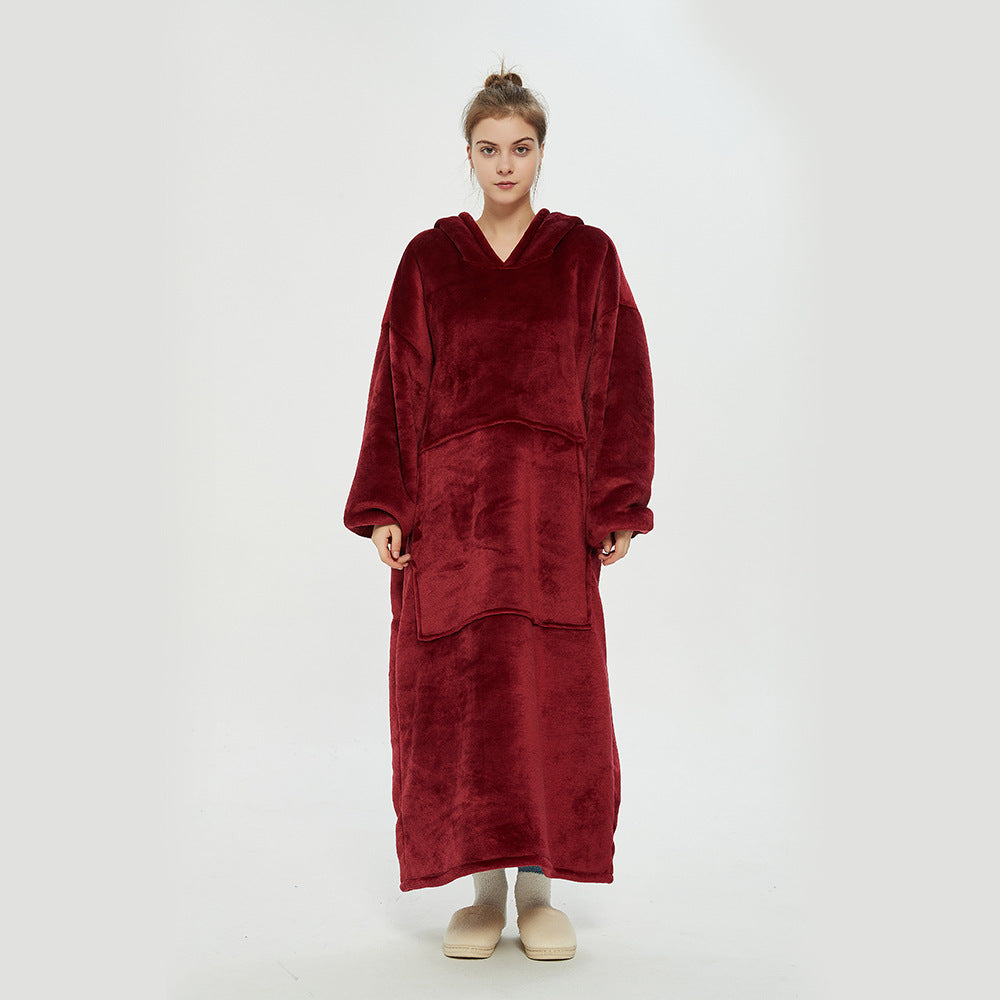 Women's Pine Sweater, Hooded Blankets Can Be Worn