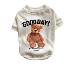 Winter Teddy Bear Cat Dog Pet Clothing