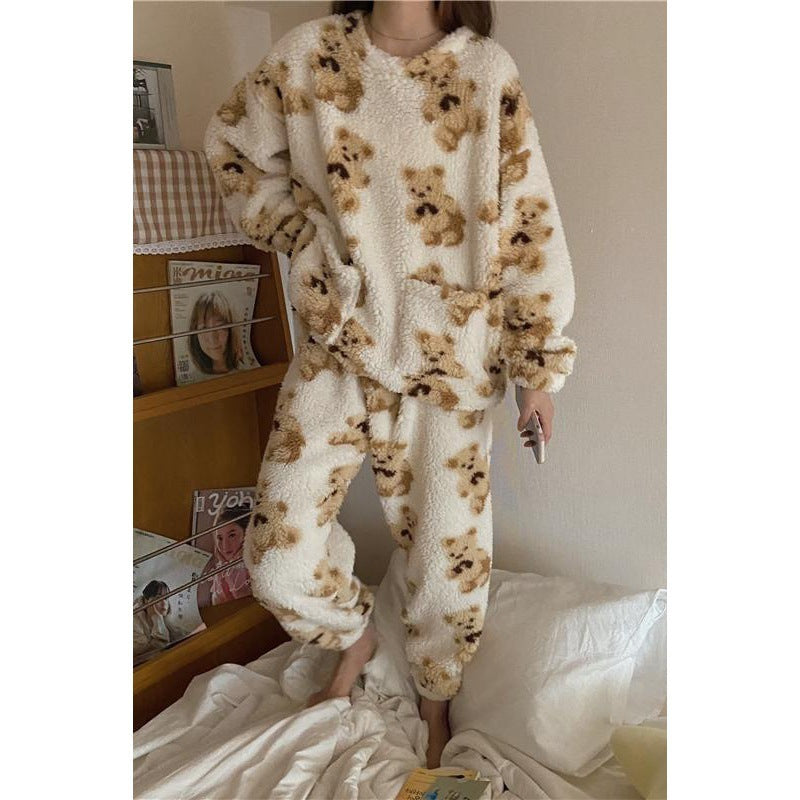 Bear Homewear Pajamas Suit Women