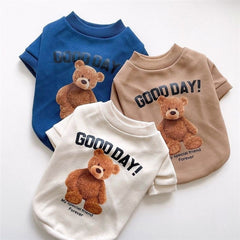 Winter Teddy Bear Cat Dog Pet Clothing